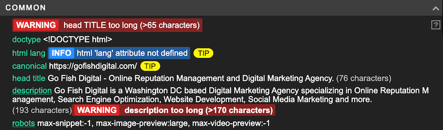 Meta SEO Inspector Chrome Extension