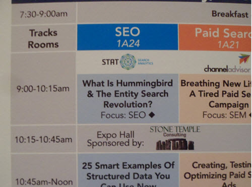 SMX East 2014 – Hummingbird and the Entity Revolution featured cover image