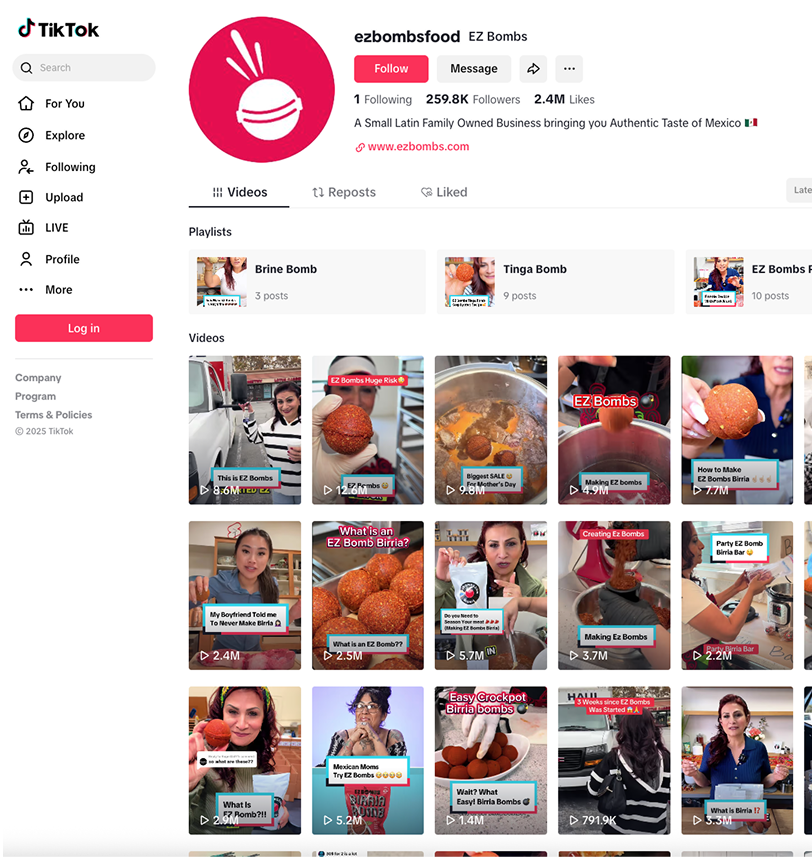ez bombs tiktok